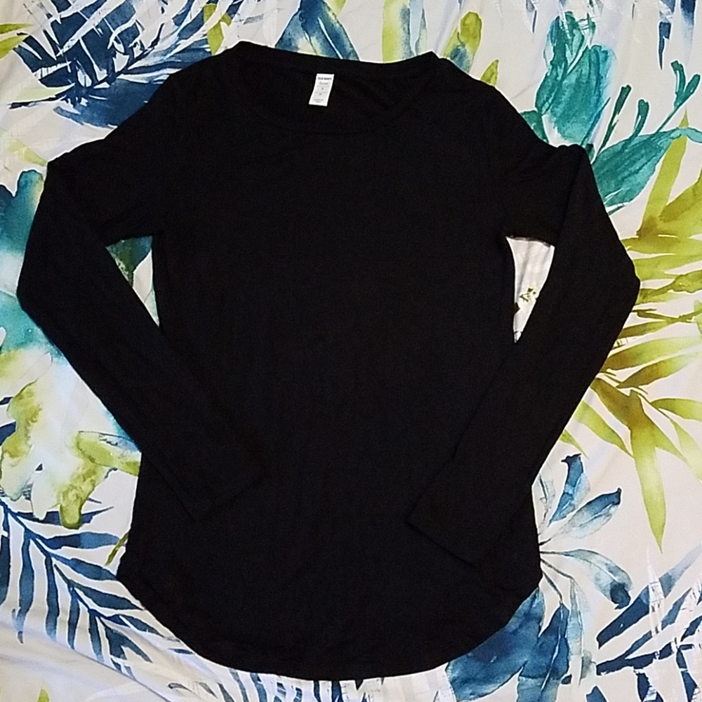 Old Navy Luxe black long sleeve